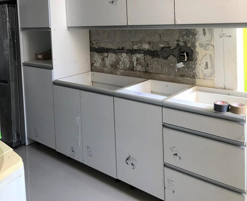 cocina en remodelacion chanstone